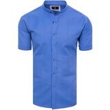 DStreet Men's cornflower blue short sleeve shirt Cijene