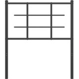  Metalno zamjensko uzglavlje crno 75 cm | shoptok.hr