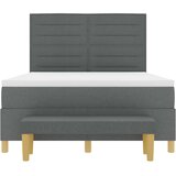 s opruga kutije Tamno siva 200 x 140 cm tkanina | shoptok.hr