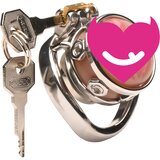 Master Series Pussy Boy Metal Chastity Cage Cene