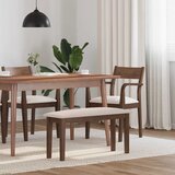  Klupa 90 cm smeđa puna drvena guma | shoptok.hr