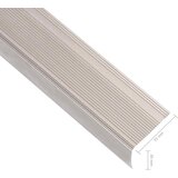  Rubnjaci za stepenice L-oblika 5 kom aluminijski 90 cm bež | shoptok.hr