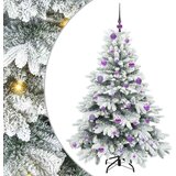 vidaXL Umjetno božićno drvce s stalakom Zelena 150 cm PE i PVC | shoptok.hr