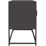 TV omarica črna 100,5x39x60,5 cm Hladno valjano jeklo, (21747089) | Shoptok.si