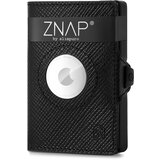 slimpuro ZNAP Airtag novčanik, 12 kartica, pretinac za novčiće, 9 x 1,8 x 6 cm (Š x V x D), RFID zaštita | shoptok.hr