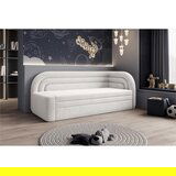 ELTAP Krem sklopiva/s prostorom za odlaganje sofa od bouclé tkanine s desnim kutom 223 cm Fabillo – | shoptok.hr