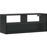 vidaXL TV ormarić crni 100 x 31 x 39,5 cm konstruirano drvo i metal | shoptok.hr