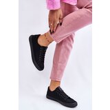 EVENTO Women's Classic Sneakers Black Eleya | Shoptok.si