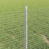 Zavarena žičana ograda s postom 100 x 0,4 m Srebrna Mreža | Shoptok.si