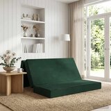 SOFA na razvlačenje 120 x 67 x 45 cm Tamnozelena | Eponuda.ba