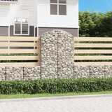 vidaXL Obokana gabonska košara 100x50x160/180 cm pocinkano železo Cene