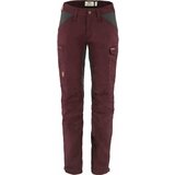 Fjällräven Hlače na otvorenom Kaipak Trousers Curved W Dark Garnet/Dark Grey 40 | shoptok.hr