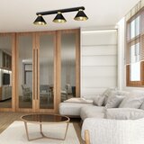SPOT svetlo DEMET 3xE27/60W/230V crno/zlatno | Eponuda.com