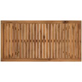  Stol za večeru u vrtu Prirodna 108,5 x 55 x 75 cm Slike