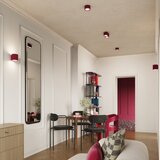 Sollux Lighting Stropna svetilka AURA 2 burgundska Gx53, (5000054223) | Shoptok.si