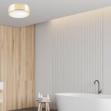  plafonsko svetlo dante 1xE27/60W/230V, prečnika 26 cm, zlatna | Eponuda.com