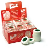 Apli lepilni trak, neviden, 19 mm x 33 m bel, folija Cene