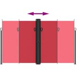  Bočna tenda na uvlačenje crvena 200x1000 cm | shoptok.hr