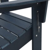 vidaXL Zložljivi Adirondack stoli 2 kosa Mornarsko modra 74.5x80.5x90 cm HDPE | Shoptok.si