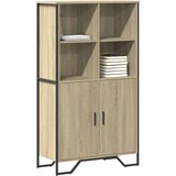  Visoka komoda boja hrasta 79 5x35 5x137 5 cm konstruirano drvo | shoptok.hr