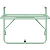 vidaXL stol za balkon svijetlozeleni metal srednji mrežasti detalji | shoptok.hr