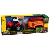  Tractor with Trailer for Transporting Horse Figurine Lights Sounds 3 pcs. | Shoptok.si