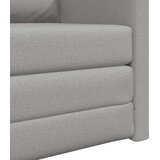 SOFA na podu 2-u-1 Oblak Sivi 74x77x81 cm Tkanina | shoptok.hr