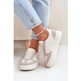 Boto Women's Platform Sneakers Beige Lesida | Shoptok.si