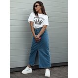 DStreet Spódnica jeansowa VIRTON niebieska | shoptok.hr