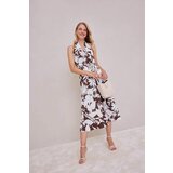 Defacto Linen Blend Sleeveless Maxi Dress | ePonuda.com