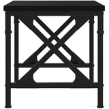  Stalak za pisač crni 40 x 30 x 31 cm od konstruiranog drva | shoptok.hr