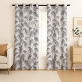 Restilo Siva/kremno bela zavesa 135x250 cm Palmera – | Shoptok.si