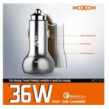Moxom auto punjač KC-13 QC3.0 36W lightning/ siva | Eponuda.com