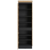 Modern Living Garderobna Omara Corte, Barva Hrasta, Siva | Shoptok.si