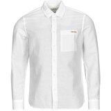 Calvin Klein Jeans LINEN COTTON SHIRT Bijela | shoptok.hr