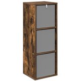  Strani šal s predalom Dimljeni oreh 30,5 x 27 x 84,5 cm, (5000233868) | Shoptok.si
