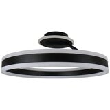  led prigušiva prislonjena plafonska lampa LED/86W/230V 3000-6500K crna + daljinski upravljač | Eponuda.com