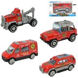 Magic Toys World of Trucks: Gasilski avtomobilček v več različicah 7 cm | Shoptok.si