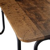  Stolić za kavu Staro drvo 100 x 100 x 45 cm Konstruirano drvo | shoptok.hr