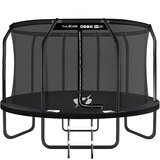 THUNDER Trampolin vrtni – 427 cm, z notranjo varnostno mrežo, lestev, komplet ® ELITE 14FT, (5000115815) | Shoptok.si
