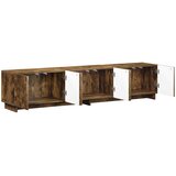  TV stalak 180 x 34,5 x 40 cm Dimljeni hrast Konstruirano drvo | shoptok.hr