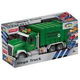 Luna Mega Truck: Tovornjak za zbiranje selektivnih odpadkov s svetlobnimi in zvočnimi efekti 40x14x21cm Cene