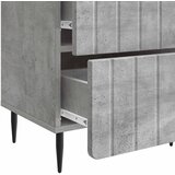  Noćni ormar Betonska siva 43 x 34,5 x 49,5 cm Konstruirano drvo | shoptok.hr