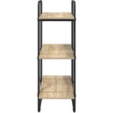  Polica 3 razina 80 x 35 x 105 cm PB Hrast sonoma | shoptok.hr