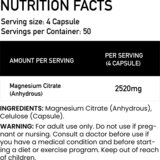 Basic Supplements Magnezijum Citrate Pro / 200 Vegan Capsule | Eponuda.com