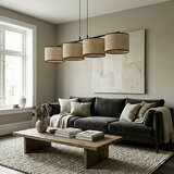  visilica na sajli eco 4xE27/15W/230V bež/ratan | Eponuda.com