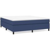  Krevet s oprugama i madracem plavi 180x200 cm od tkanine | shoptok.hr