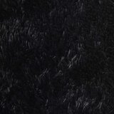  Čupavi tepih s visokim vlaknima NAVARRA crni 200x200 cm | shoptok.hr