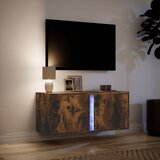  Zidni TV ormarić s LED svjetlima boja hrasta 80x31x35 cm | Eponuda.ba