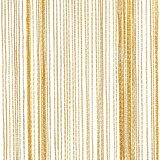  Zavjese od špage 2 kom zlatne 100x250 cm | shoptok.hr